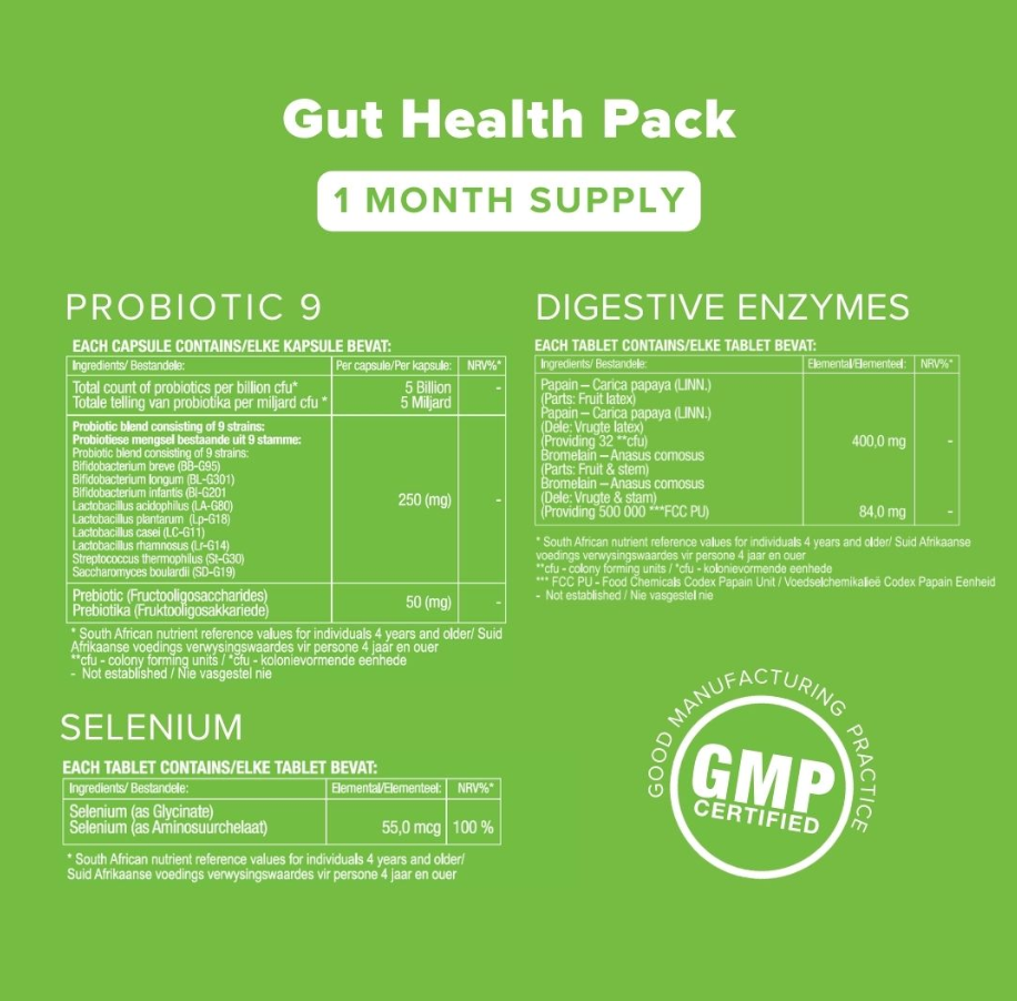Vitatech Gut Health Pack 90 Tablets
