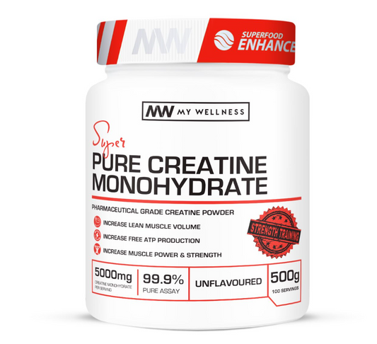 My Wellness Pure Creatine Monohydrate 500g Unflavoured