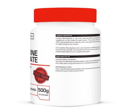 My Wellness Pure Creatine Monohydrate 500g Unflavoured