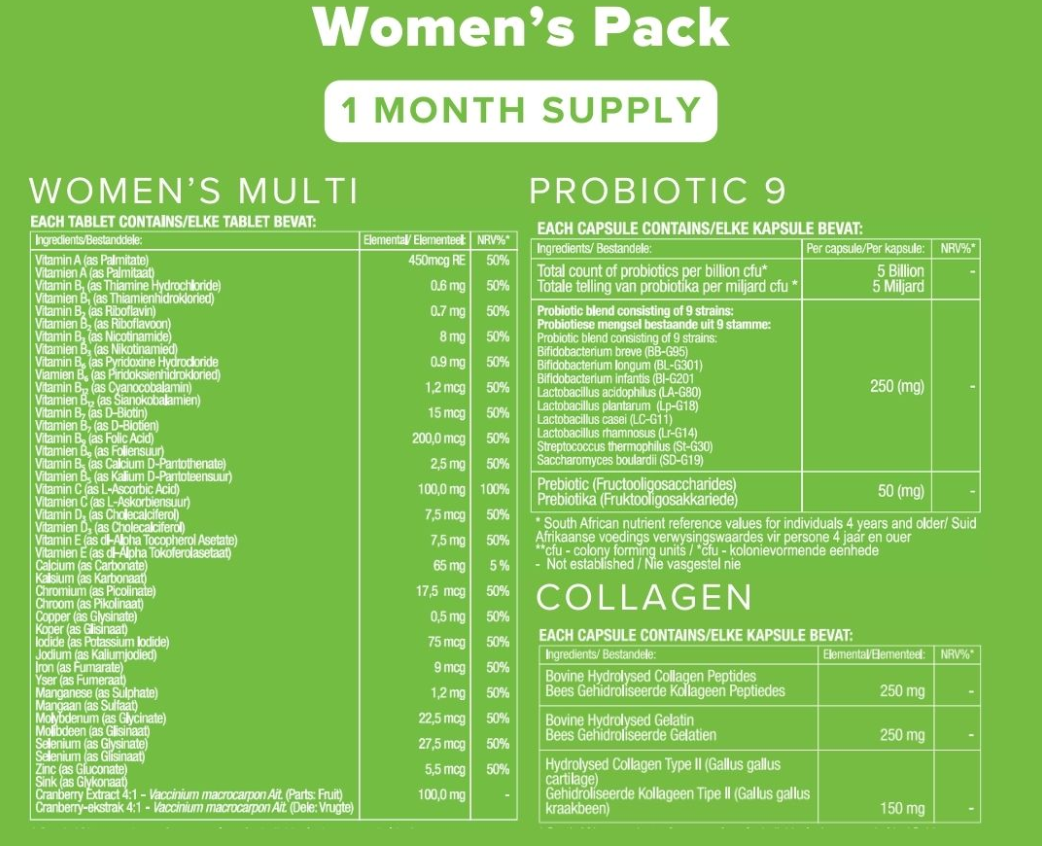 Vitatech Women's Pack 90 Tablets (3 in 1)  (90 Tablets)
