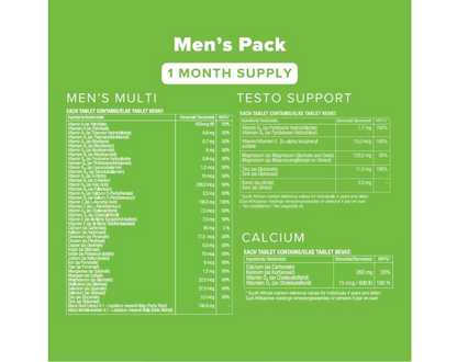 Vitatech 3 in 1 Men's Pack 90 Tablets